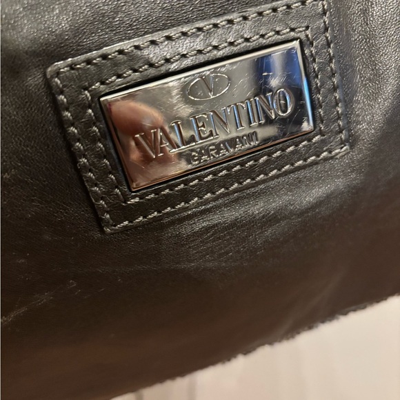 GORGEOUS! Valentino Garavani Sequin Glam Satchel Hobo - Picture 6 of 15